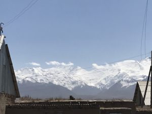 Vue sur le Lenin Peak