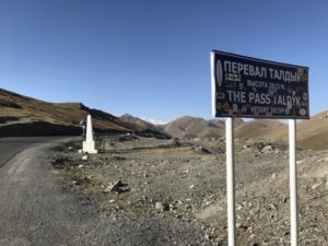 Premier col du voyage