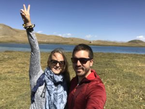 Lac au pied du Lenin Peak